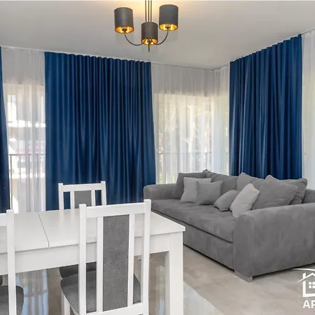 Pine Tree House Blue Apartment Miedzywodzie